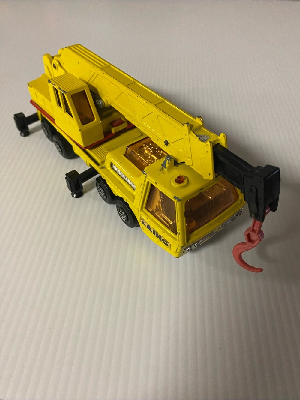 Vintage 1974 Matchbox Super Kings K-12 Hercules Mobile Crane